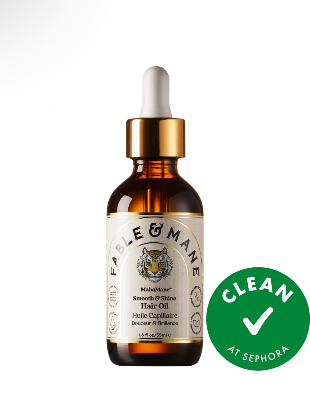 Fable & Mane Smooth and Shine Hair Oil